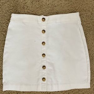 White skirt